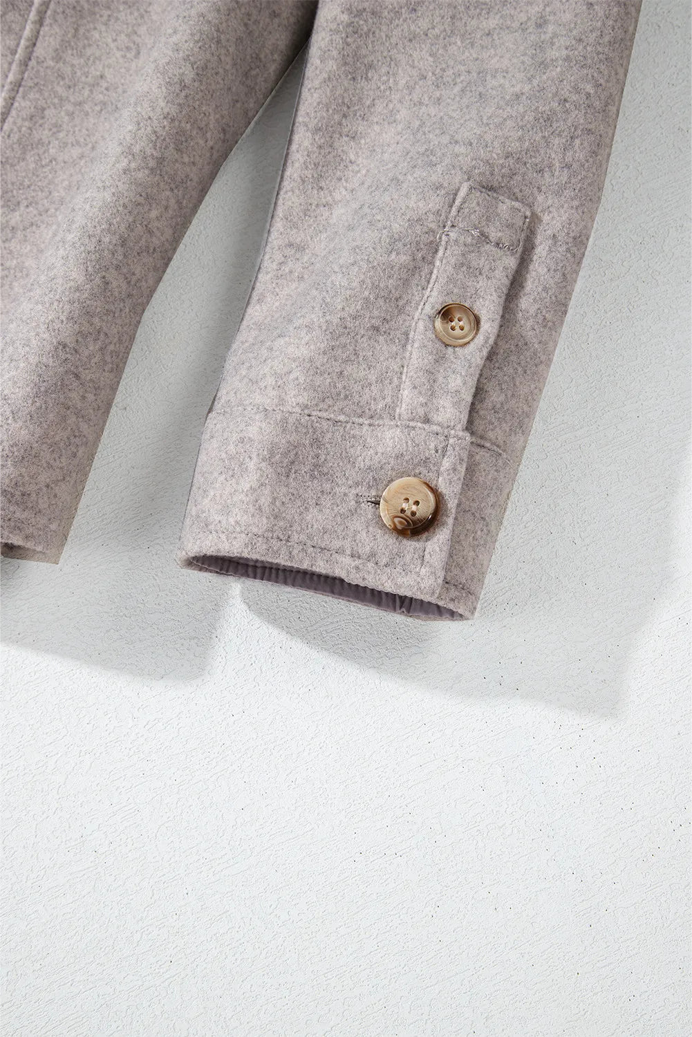 Brandy Buttoned Shacket