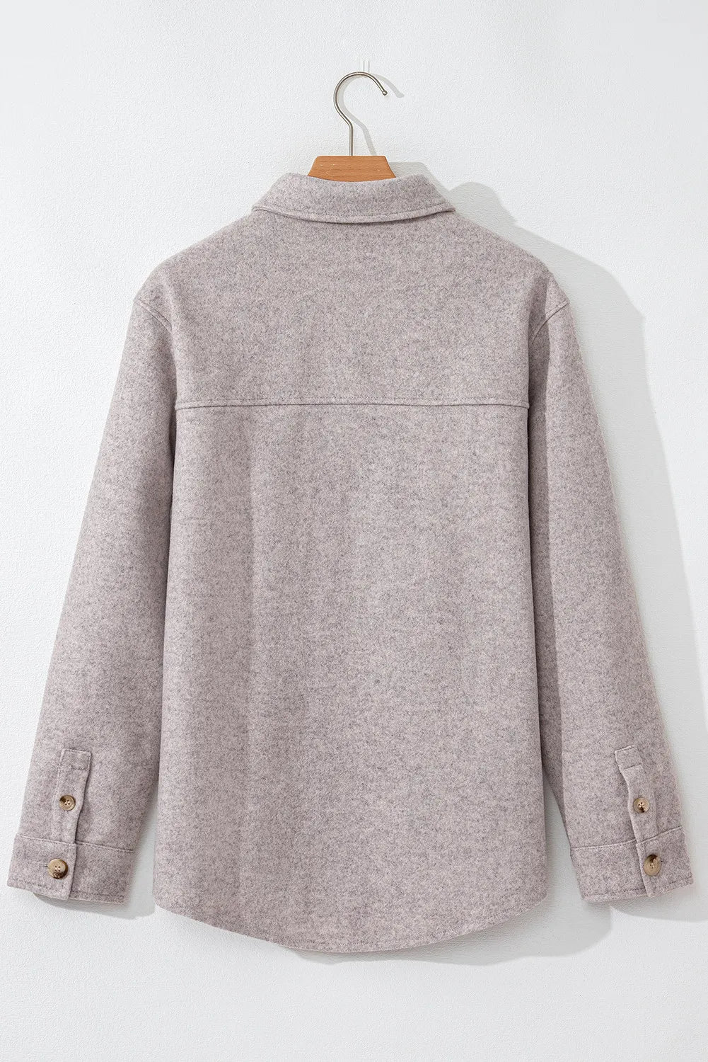 Brandy Buttoned Shacket