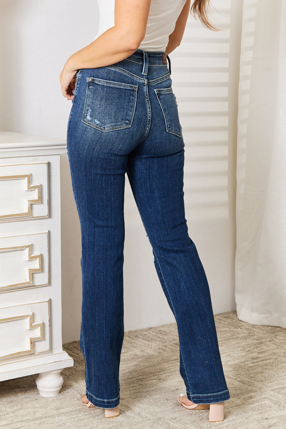 Judy Blue Marla Mid Rise Bootcut Jeans