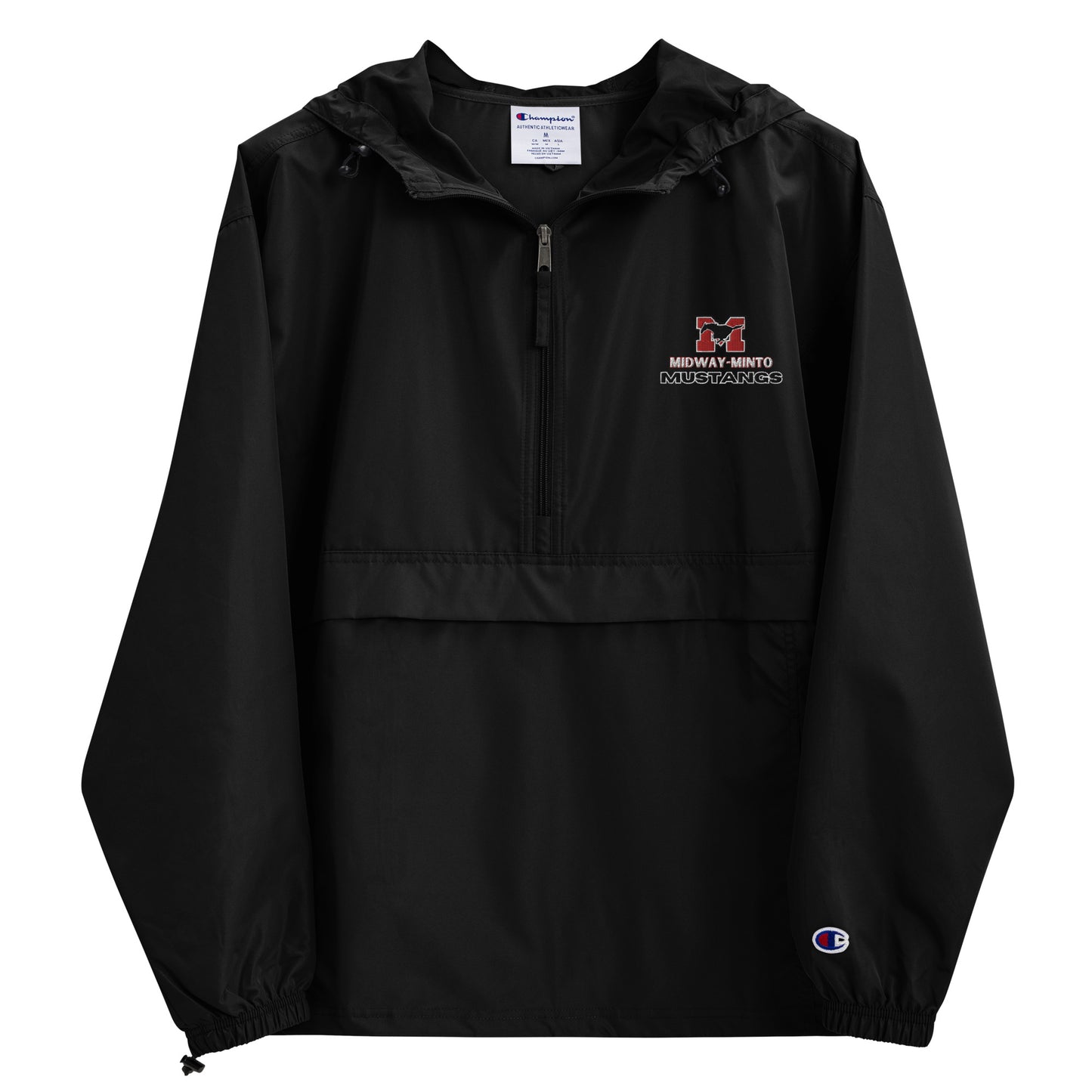 MM Mustangs Embroidered Champion Packable Jacket (3 Colors)