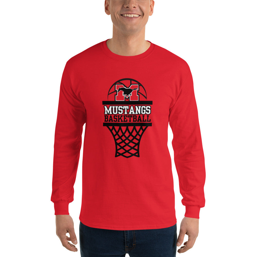 MM Mustangs Long Sleeve Tee