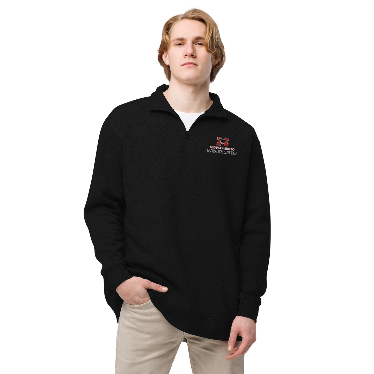 MM Mustangs Quarter Zip Pullover