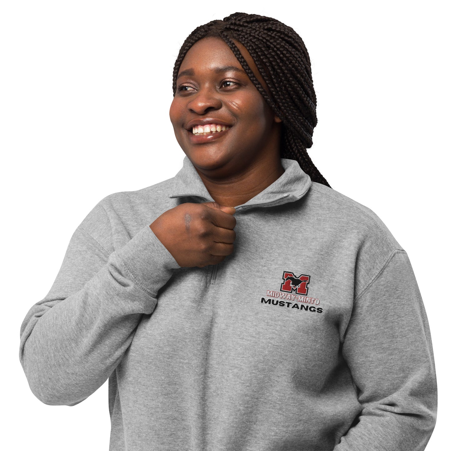 MM Mustangs Quarter Zip Pullover