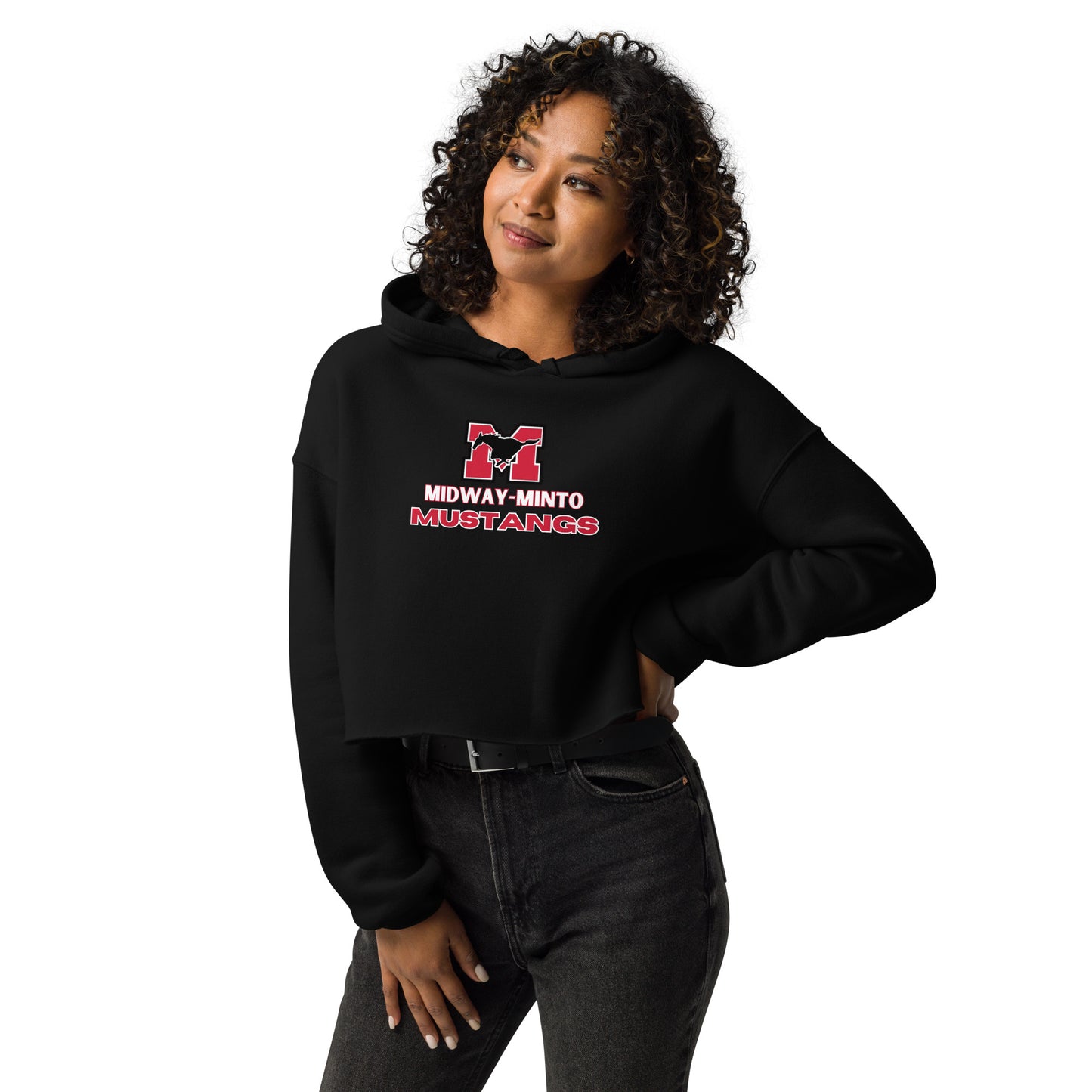 MM Mustangs Cropped Hoodie (2 Colors)