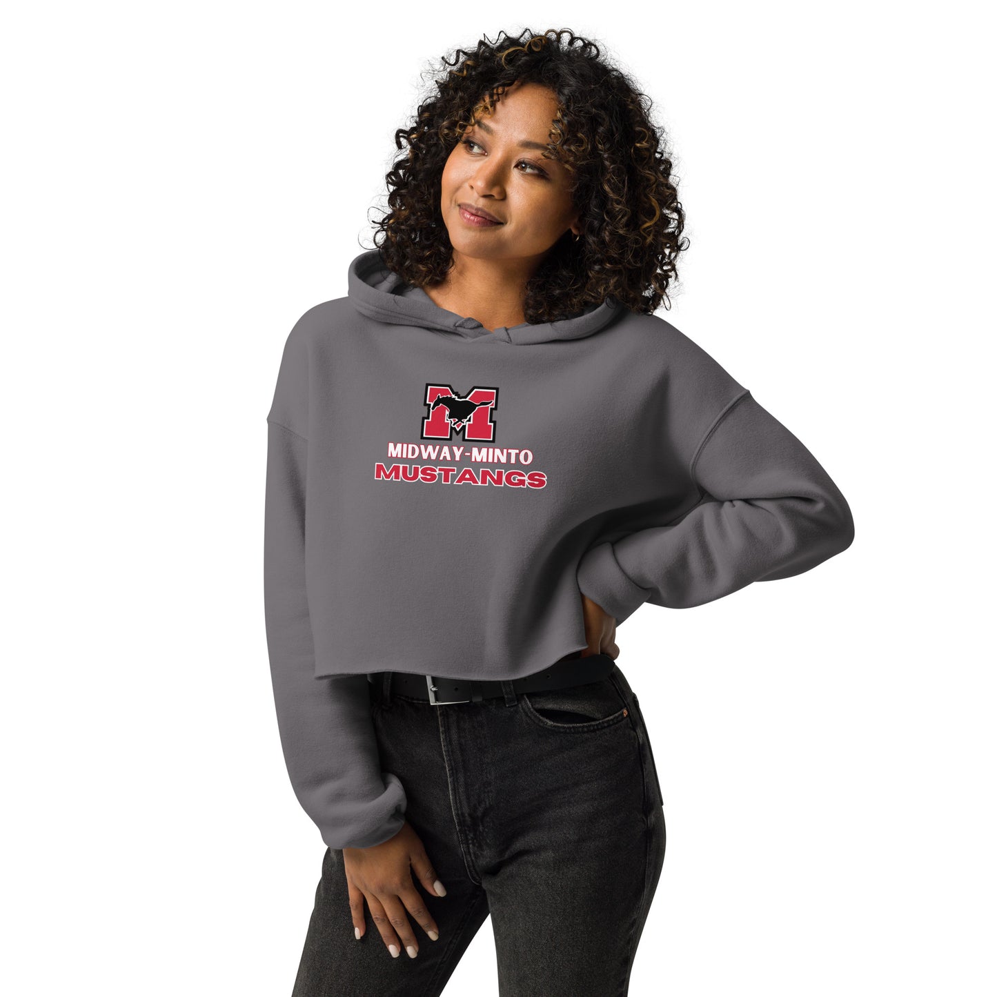 MM Mustangs Cropped Hoodie (2 Colors)