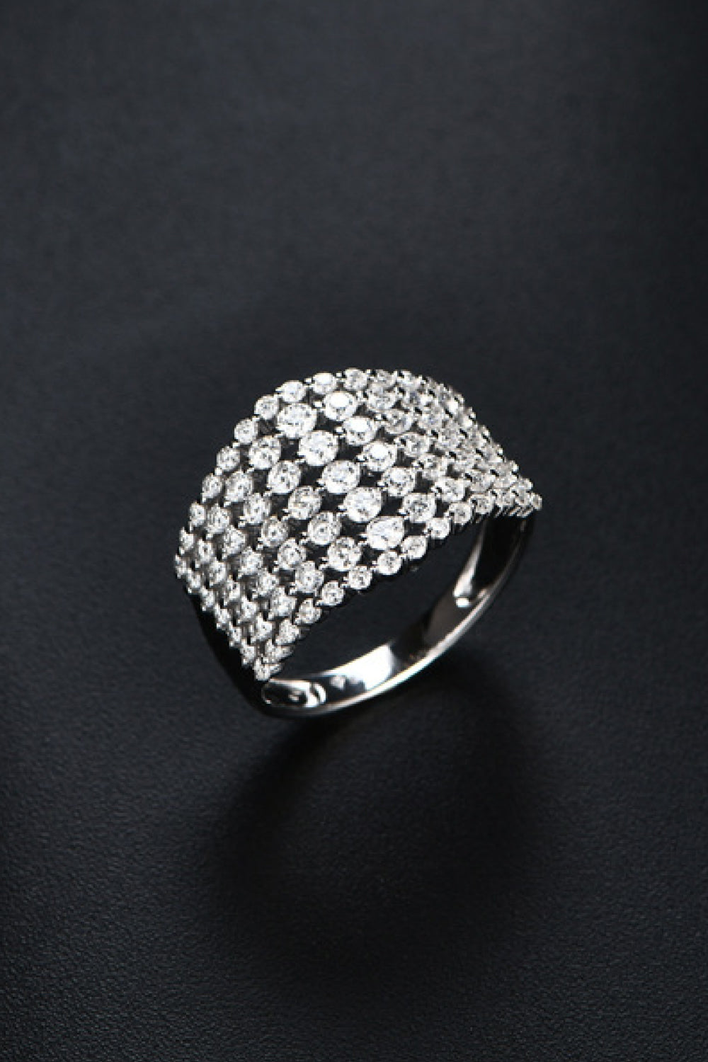 1.21 Carat Moissanite Ring