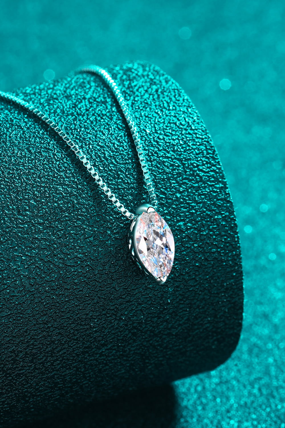 1 Carat Moissanite Necklace