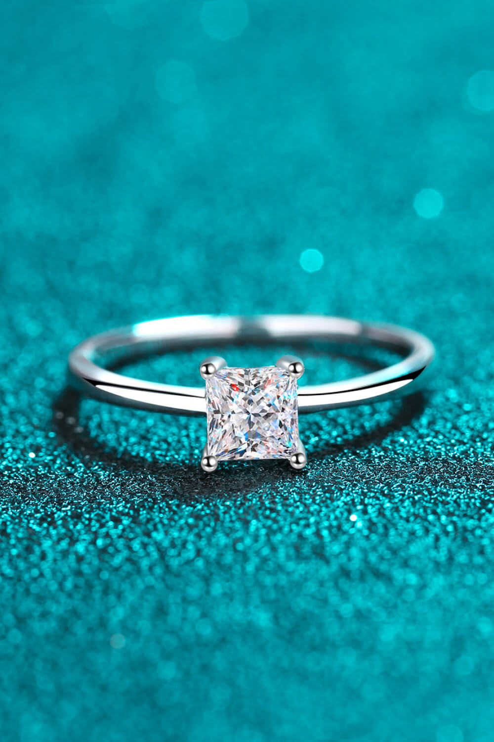 .6 Carat Moissanite Solitaire Ring