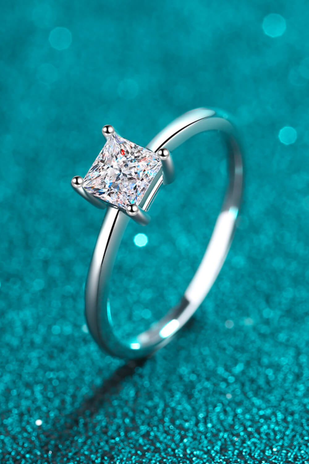 .6 Carat Moissanite Solitaire Ring