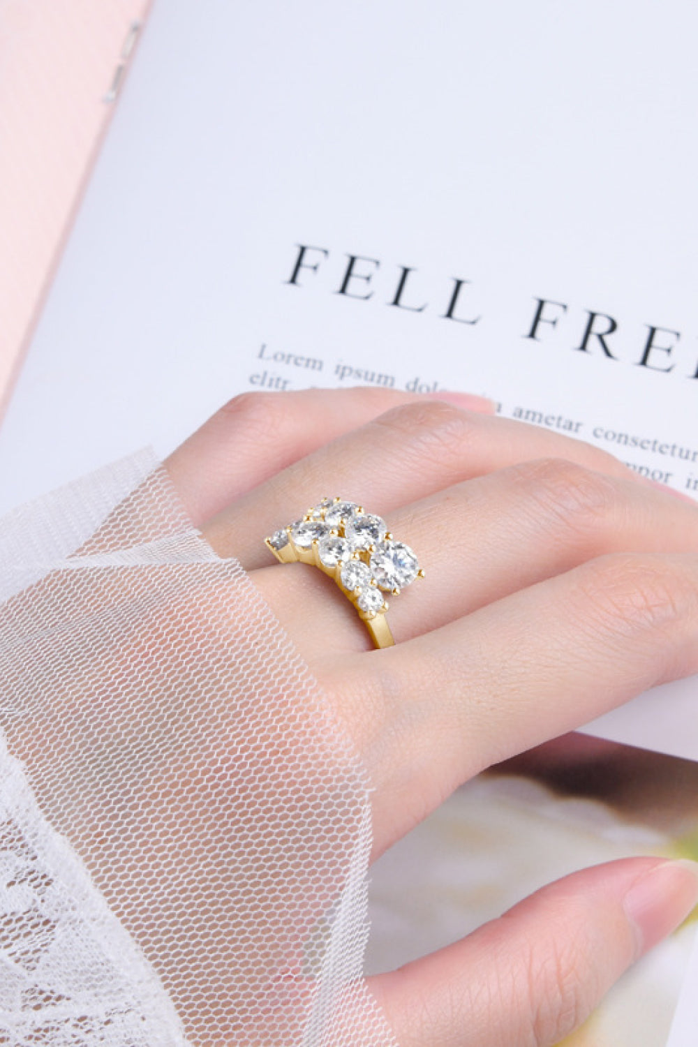 3.26 Carat Moissanite Ring