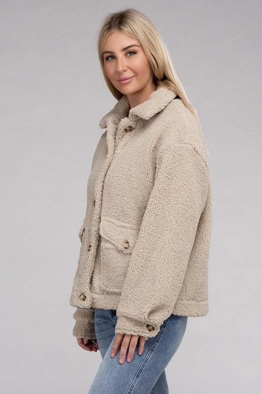 Kamryn Cozy Sherpa Jacket