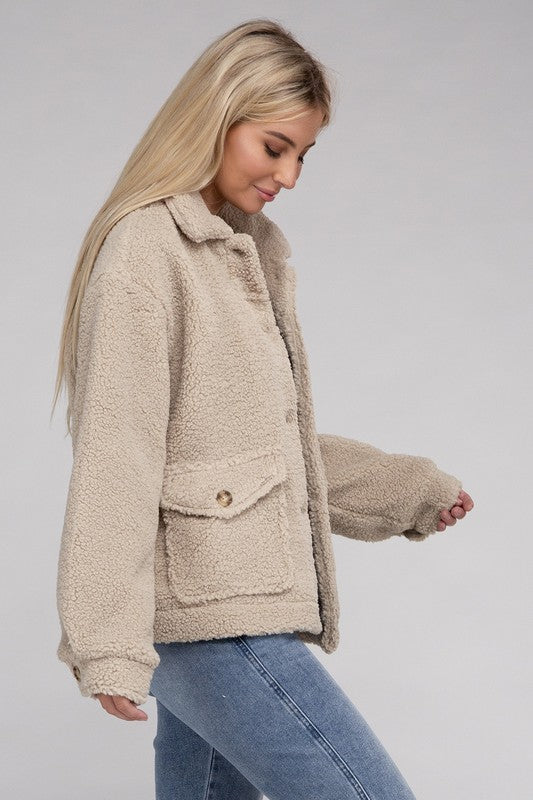 Kamryn Cozy Sherpa Jacket