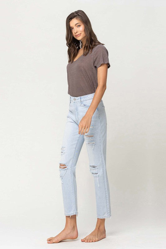Vervet by Flying Monkey Crop Straight Jeans