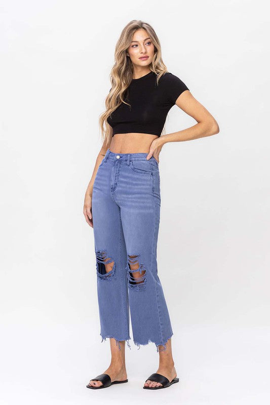 Vervet by Flying Monkey, 90"s Vintage Crop Flare Jeans