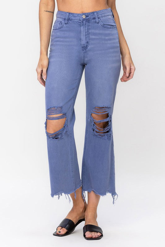 Vervet by Flying Monkey, 90"s Vintage Crop Flare Jeans