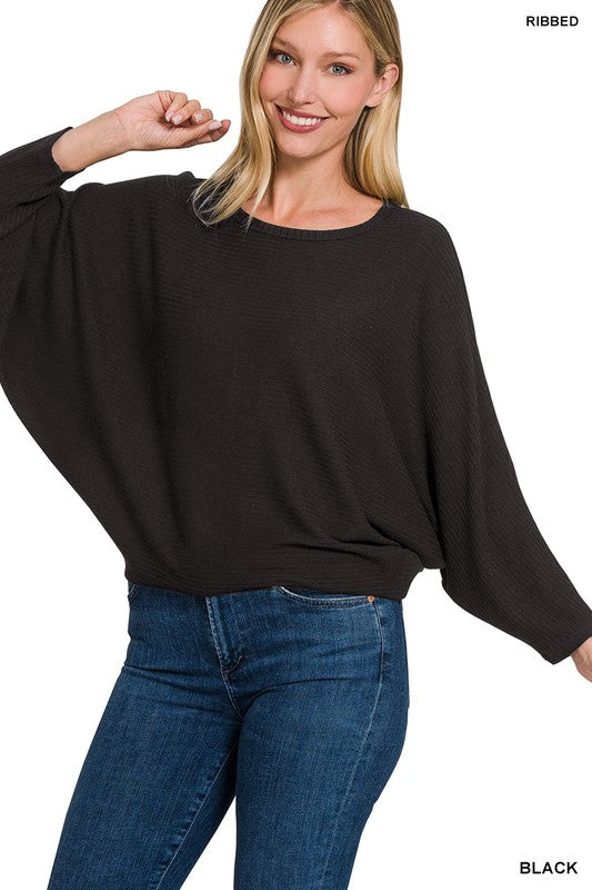 Karlin Batwing Sweater (3 Colors)