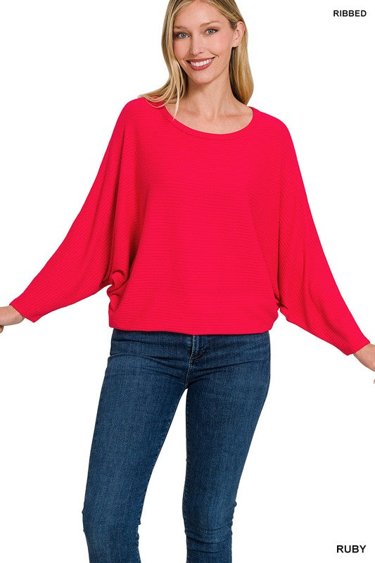 Karlin Batwing Sweater (3 Colors)