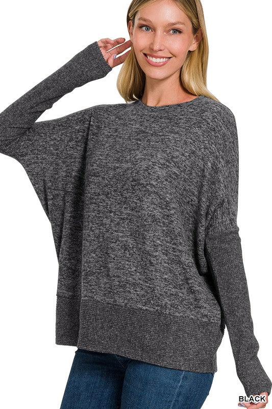 Betty Brushed Sweater (4 Colors)