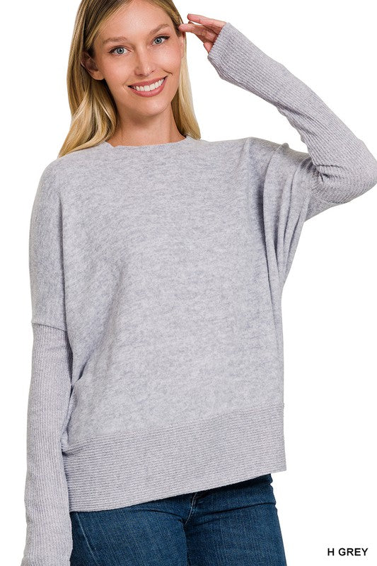 Betty Brushed Sweater (4 Colors)