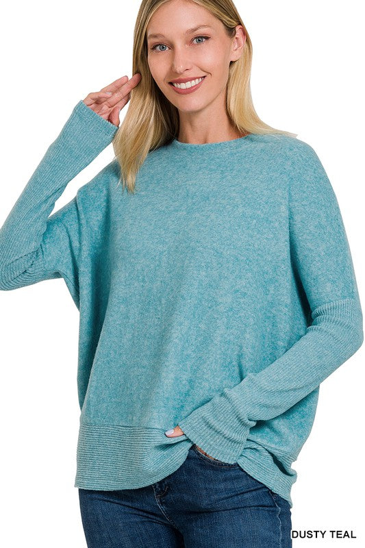 Betty Brushed Sweater (4 Colors)