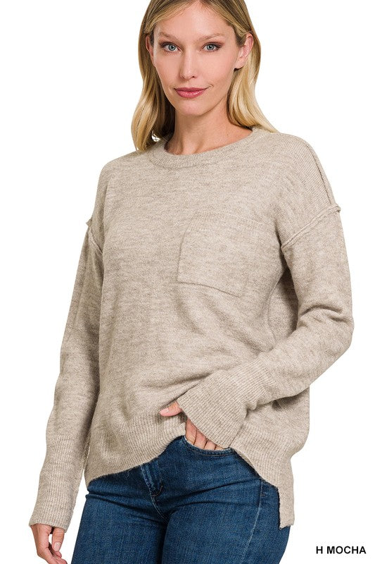 Sandra Soft Melange Sweater (8 Colors)