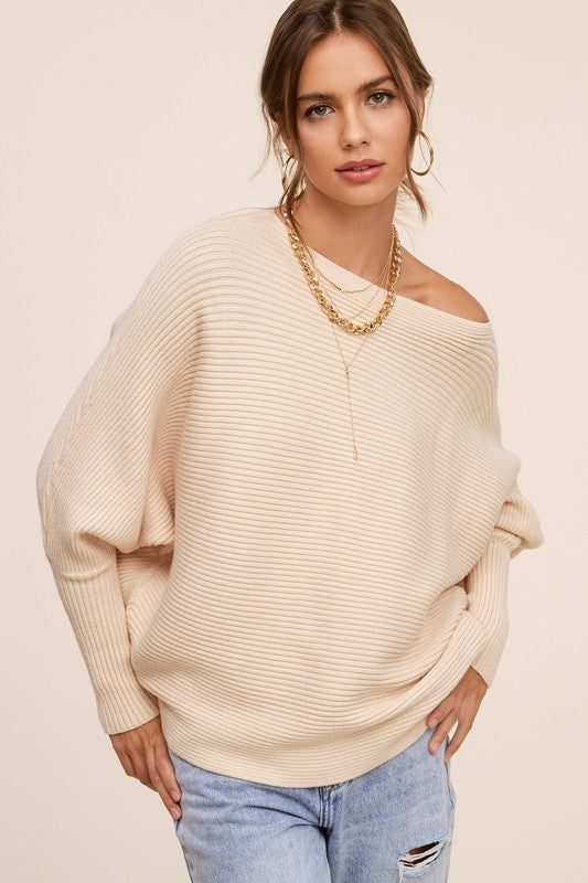 Mae Boat Neck Sweater (3 Colors)