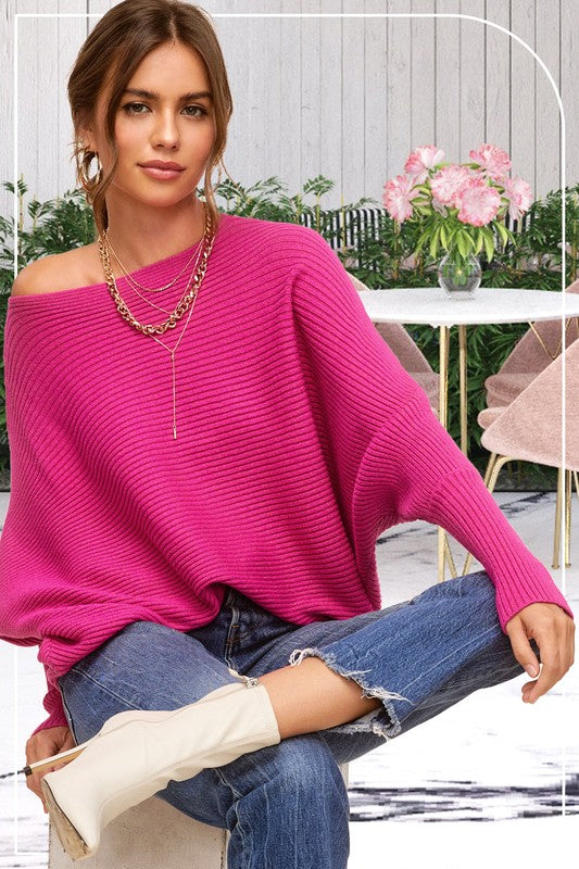 Mae Boat Neck Sweater (3 Colors)