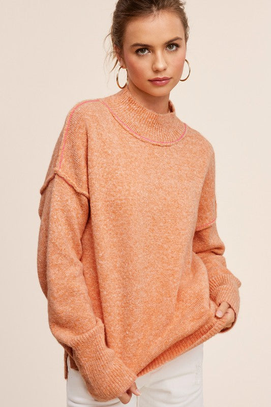 Ella Exposed Seam Sweater (3 Colors)