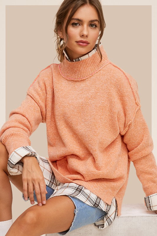 Ella Exposed Seam Sweater (3 Colors)