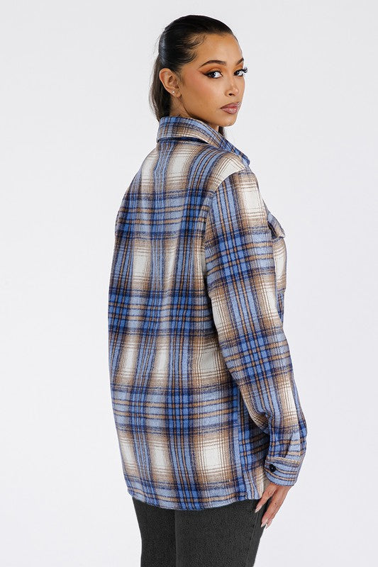 Harley Oversized Soft Flannel Shacket