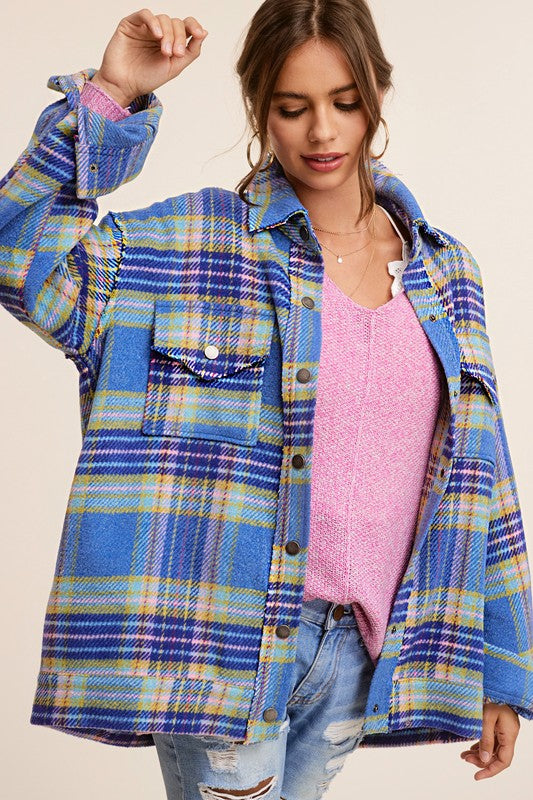 Hailee Plaid Shacket