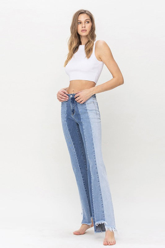 Vervet by Flying Monkey Retro Flare Jeans