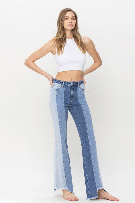 Vervet by Flying Monkey Retro Flare Jeans