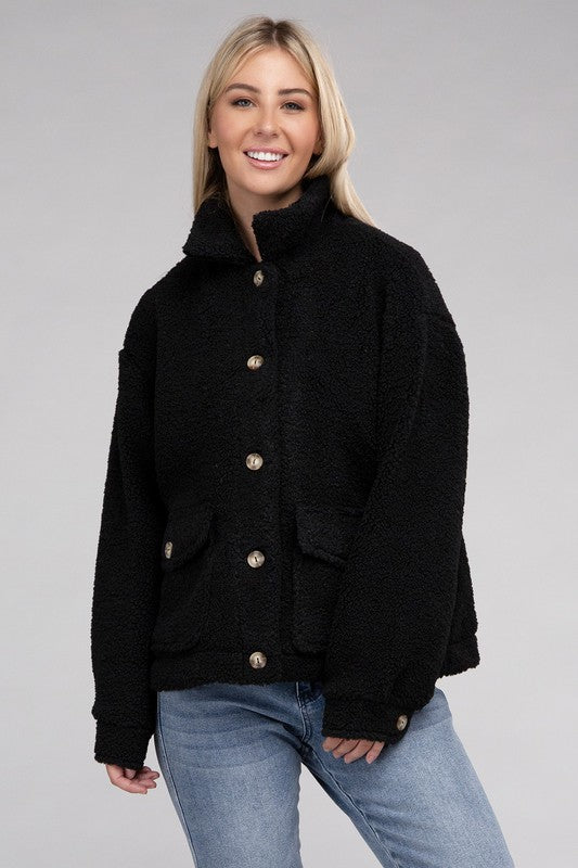 Kamryn Cozy Sherpa Jacket