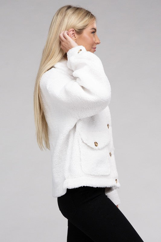 Kamryn Cozy Sherpa Jacket