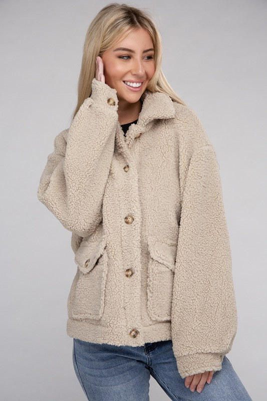 Kamryn Cozy Sherpa Jacket