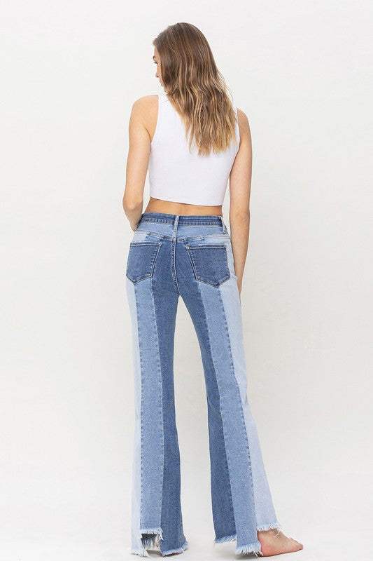 Vervet by Flying Monkey Retro Flare Jeans