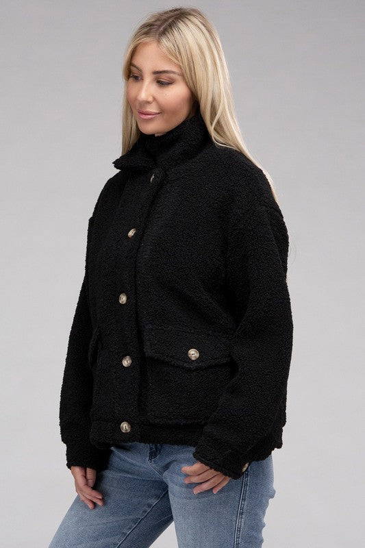 Kamryn Cozy Sherpa Jacket