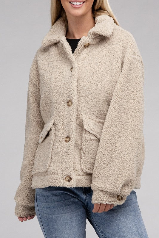 Kamryn Cozy Sherpa Jacket