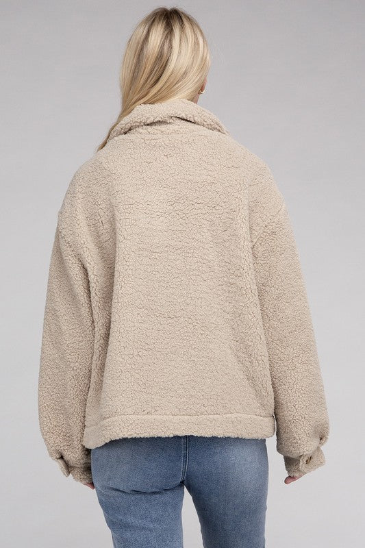 Kamryn Cozy Sherpa Jacket