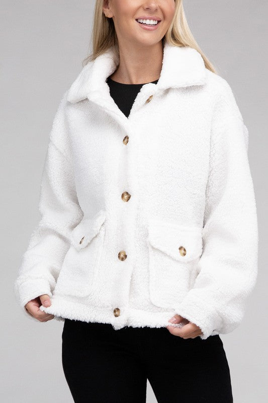 Kamryn Cozy Sherpa Jacket