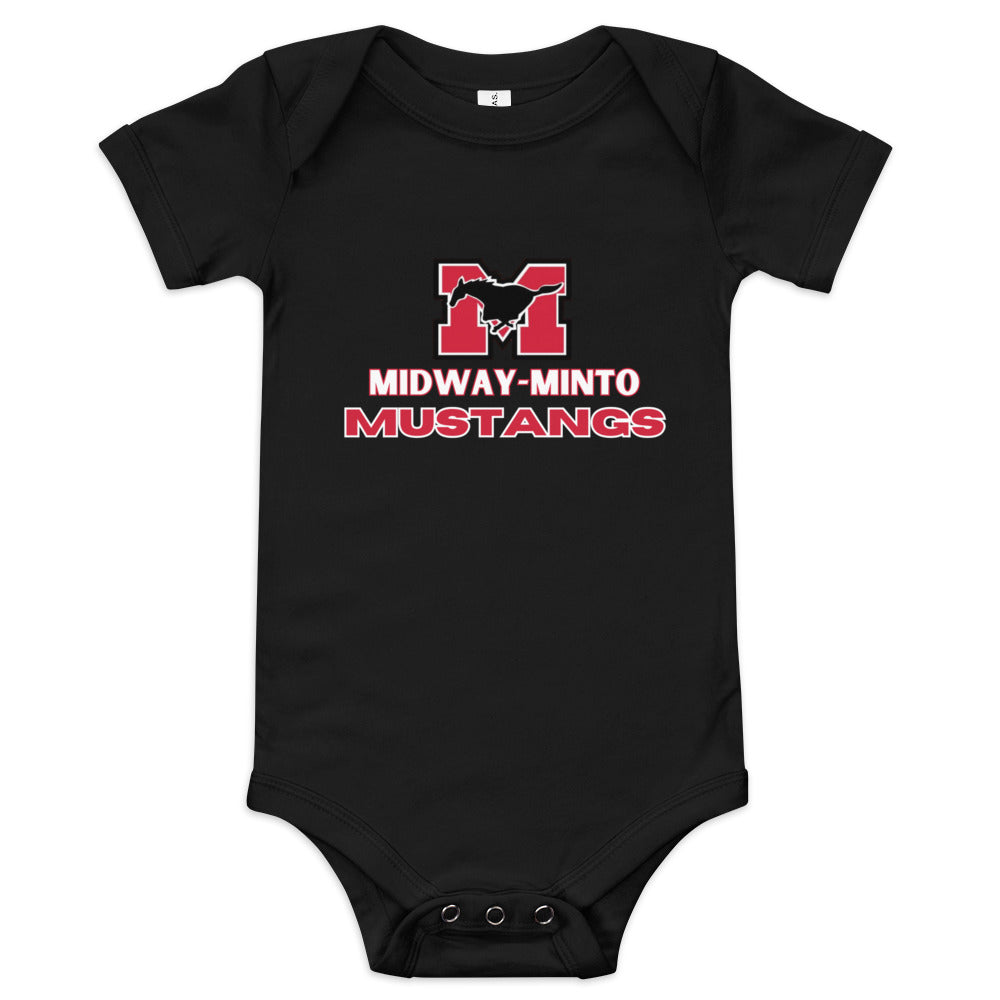 Infant MM Mustangs Onesie