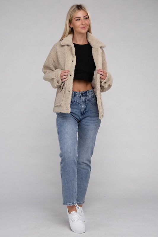 Kamryn Cozy Sherpa Jacket