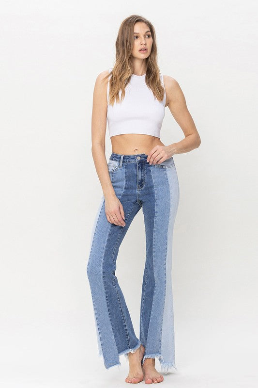 Vervet by Flying Monkey Retro Flare Jeans