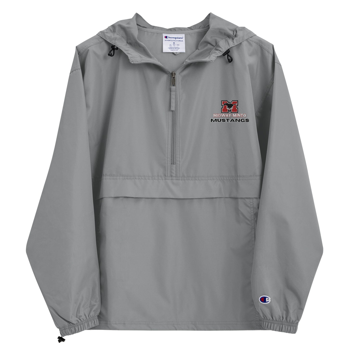 MM Mustangs Embroidered Champion Packable Jacket (3 Colors)