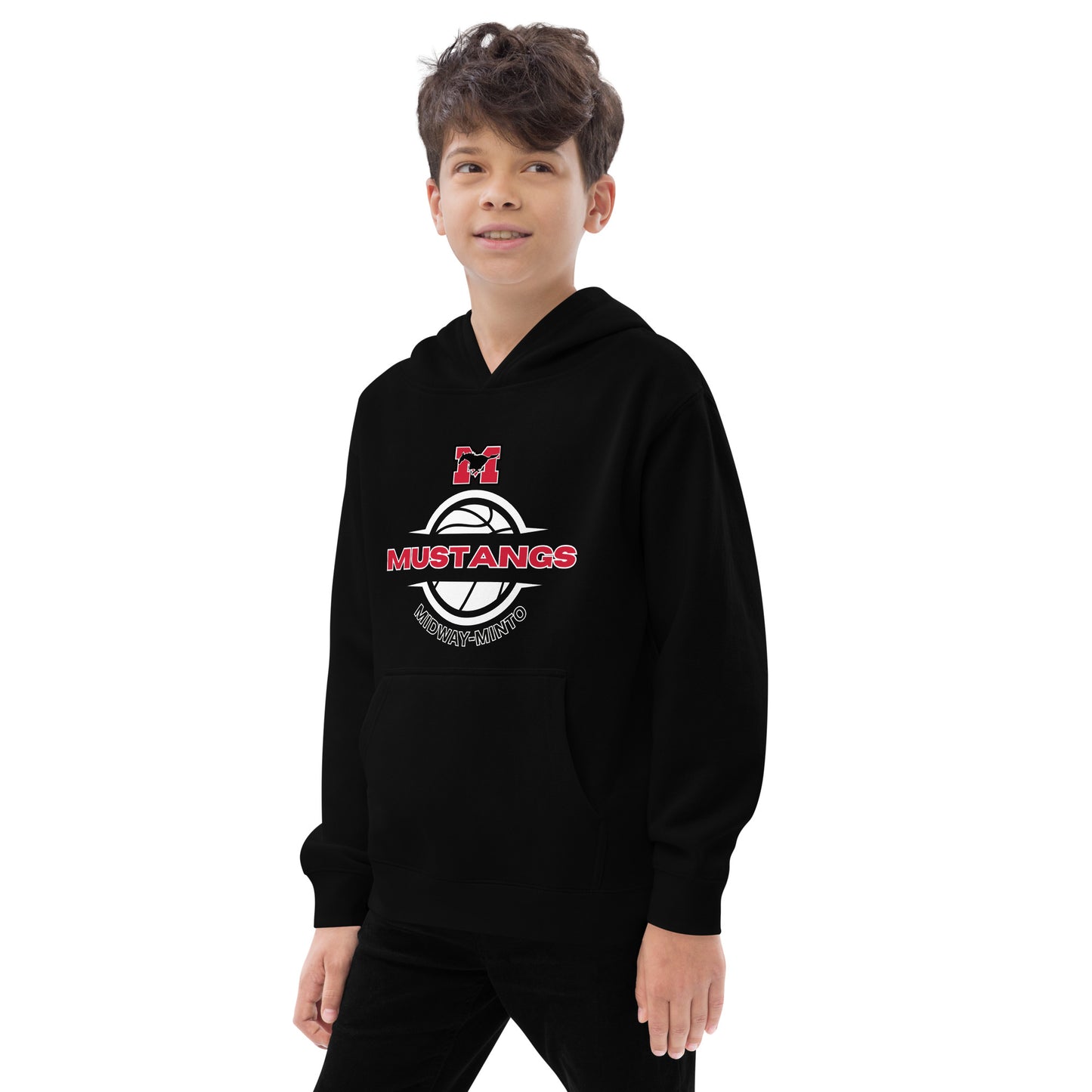 Youth MM Mustangs Basketball Hoodie