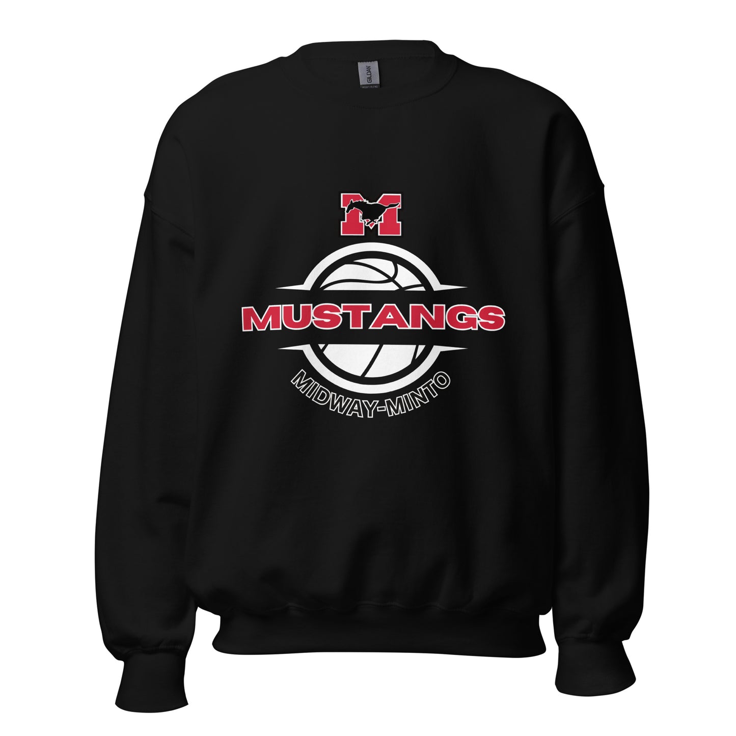 MM Mustangs Basketball Unisex Sweatshirt