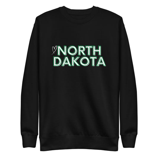 North Dakota Unisex Premium Sweatshirt