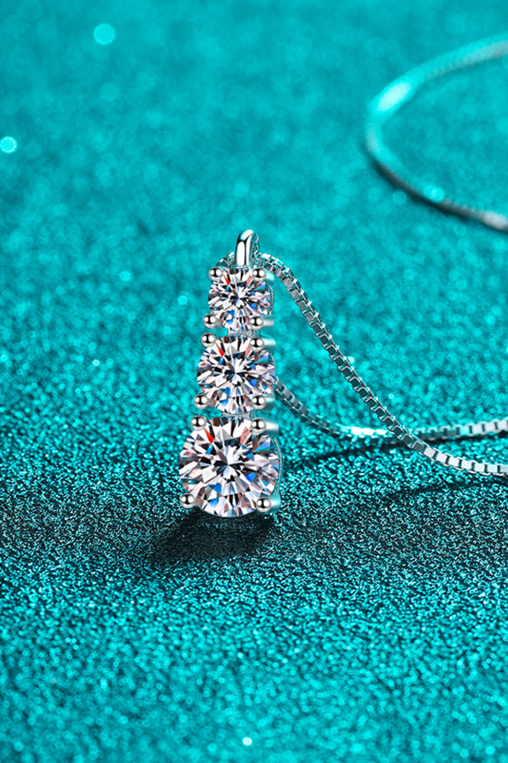 1.8 Carat Moissanite Necklace