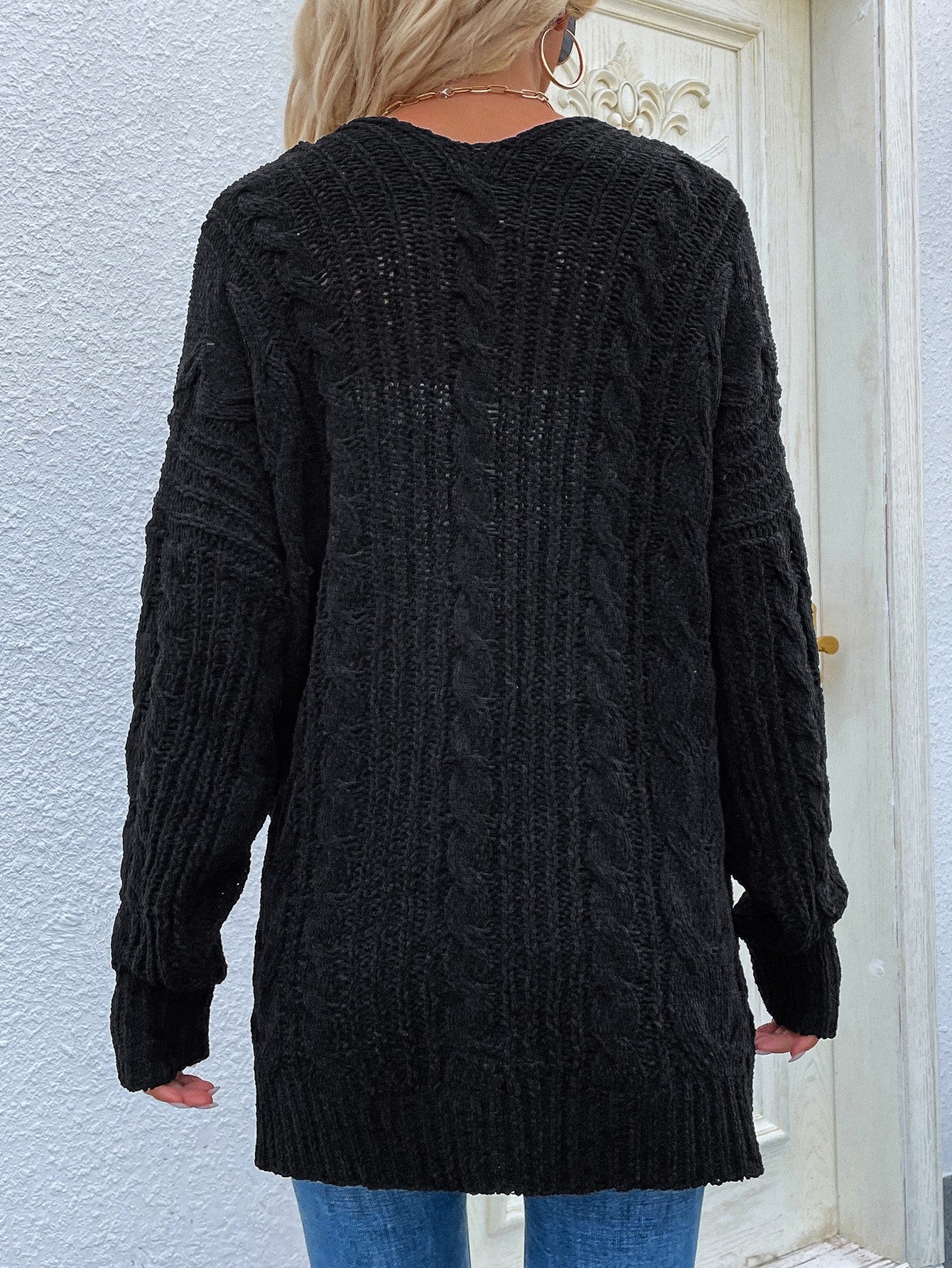 Marilee Cable-Knit Cardigan